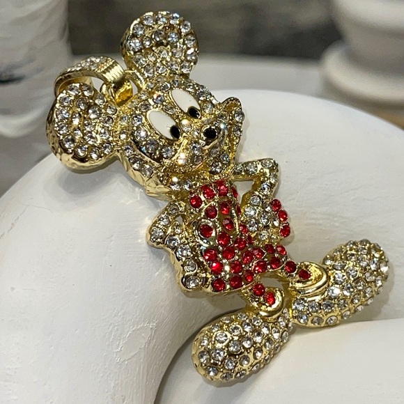 14K Gold Plated Minnie Pendant - Picture 5 of 14